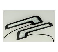 Luci Diurne Led DRLs Driving Light 12V 5W Forma L Slim Solo 5mm IP65 Universale