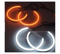 Luci diurne occhio d'angelo Per BMW Serie 3/5/7 E36 E38 E39 E46 Per M3 Cotone RGB LED Multicolore Angel Eyes Halo Anelli Faro Auto Demone DRL Anelli halo LED