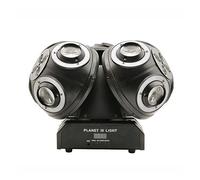 Luci Dj, 18x10w LED Light Stage Beam Effect Football Light DMX Dispositivo di controllo del suono for DJ Disco Bar KTV Scuotendo la testa per Palcoscenico Discoteche Bar DJ