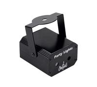 Luci Dj, 32 Pattern Stage Lighting Disco DJ Party Lights Beam Strobe Lamp Mini USB for Home Birthday Halloween KTV Bar Christmas per Palcoscenico Discoteche Bar DJ(USB No RC)