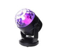 Luci Dj, Illuminazione da palcoscenico a LED Luci da festa attivate dal suono RGB Discoteca DJ Party Light Proiettore a sfera magica alimentato a batteria/USB per Palcoscenico Discoteche Bar DJ