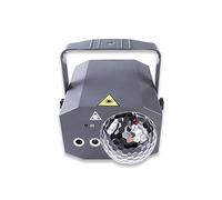 Luci Dj, Lampada da tavolo da ballo a LED a tre fori con telecomando Lampada da discoteca DJ Party Multi Pattern Lampada da ballo for matrimoni KTV Club Effect Lamp per Palcoscenico Discoteche Bar DJ(