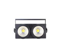 Luci Dj, LED COB 2eyes 2x100W Blinder Lighting DMX Stage Lighting Effect DMX Controller Club Show Night DJ Disco, Stage Lighting per Palcoscenico Discoteche Bar DJ