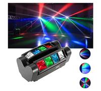 Luci Dj, LED RGBW Light Moving Head Beam DJ Stage Lighting Effect DMX Controller Disco Show for Nightclub Bar Party KTV Birthday per Palcoscenico Discoteche Bar DJ
