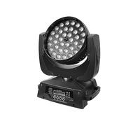Luci Dj, Spedizione veloce LED Wash Zoom Moving Head Light 36x10W RGBWA + UV 4IN1 Touch Screen Lyre DMX 16 canali DJ Disco Party Bar per Palcoscenico Discoteche Bar DJ