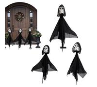 Luci Fantasma Halloween Luce Halloween - Luci Esterne Teschio Impermeabile - Luci Fantasma Teschio Impermeabile Decorazione Patio Luci Paesaggio Passerella