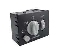 Luci Faro Controllo Dimmer Fari Anteriori Con Retroilluminazione Verde Compatibile Con Chevy Per Silverado 1999-2002 Per Suburban 2000-2002