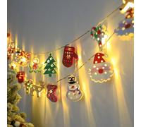 Luci Fata Bianco Caldo per Decorazioni Festive Lunghezza 3 Metri Telecomando