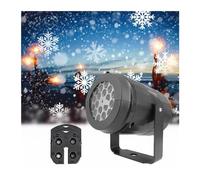 Luci for feste di Natale Proiettore a fiocchi di neve Luce da palcoscenico a LED Rotante Moo natalizio Illuminaze natalizia for esterni Decorazi da giardino, Con Una Visione Realistica