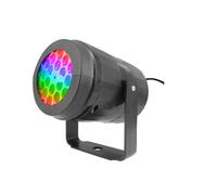 Luci for feste di Natale Proiettore a LED for fiocchi di neve Luci da palcoscenico da 5 W Rotanti Moo natalizio Illuminaze natalizia Decorazi da giardino for esterni, Con Una Visione Realistica(16 Pa