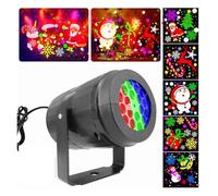 Luci for feste di Natale Proiettore for fiocchi di neve Led Sta Light Rotante Moo natalizio Illuminaze natalizia for esterni Decorazi natalizie, Con Una Visione Realistica