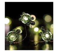 Luci for l'arredamento della camera, luci notturne sull'oceano, decorative a forma di tartaruga con telecomando, lucine a tema nautico for matrimoni, camere da letto, feste compleannoC(4m(13.1ft))