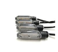 Luci Frecce di Direzione Indicatori di Direzione per Moto per H&Onda per CB 150 R NSS 750 X NC 750 X CRF 250/L Africa Twin(Chiaro,4 Pezzi)