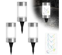 Luci funerali a LED,Lampada tombale a energia solare,Lumino Cimitero Impermeabile,Candele a energia solare tomba,Lumino Elettrico per Cimitero,Lampada sacrificale a LED,Lampada da Tomba con picchetto