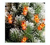 Luci Giardino, luci Natalizie a Forma Renna, Decorazioni Natalizie a LED, luci fatate in Filo Rame Bianco Caldo, Ornamenti a Tema Natalizio, Lampada Ambientale Feste, Camera Letto, Patio