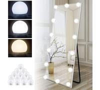 Luci Hollywood 14 Lampadine per Specchio Trucco Filo Perfettamente Nascosti 3