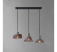 Luci in Coltivazione Set lampade di Cemento Industriale, a Sospensione Grigio Vintage Bamiling lampadario per ristoranti da Cucina