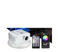 Luci in fibra ottica, Kit da soffitto a soffitto a stella a fibra ottica Twinkle 10W Bluetooth App. Smart Control for Starry Car Star GUIDATO Soffitto della stanza del bambino leggero(Mixed 415pcs 3M)