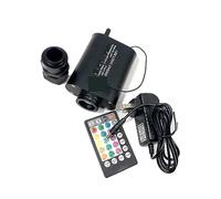 luci in fibra ottica, Kit for soffitto a stella in fibra ottica a fibra ottica, controllo APP LED for auto stellato, controllo APP 12V COLORE RGB for camera dei bambini(CAR,Mixed 265 strands 3M)