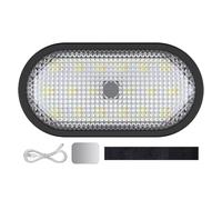 Luci interne per auto,Luci interne per tetto a soffitto per auto, Illuminazione ambientale per auto ricaricabile tramite USB con 6 colori, Luci posteriori per ciclismo, luce notturna a LED per interni