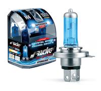 LUCI LAMPADINE LAMPADE H4 BIANCHE CRISTAL WHITE by SIMONI RACING 3800k