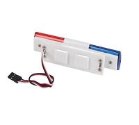 Luci lampeggianti di avvertimento LED rosse e blu per modelli di auto telecomandate Accessorio RCLuci lampeggianti di avvertimento LED rosse e blu per modelli di auto RC,