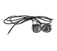 Luci Lampeggianti Motociclette Indicatori Di Direzione 2 X Specchietto Retrovisore Rosso Blu Stroboscopico Accessori Moto Scooter Bicicletta Elettrica