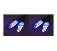 Luci Lampeggianti Motociclette Per NC750X Indicatori Direzione Luci Dei Freni Motociclo Anteriore Posteriore Lampeggiatore(4pcs Blue)