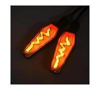 Luci Lampeggianti Motociclette Per NC750X Indicatori Direzione Luci Dei Freni Motociclo Anteriore Posteriore Lampeggiatore(Rosso)