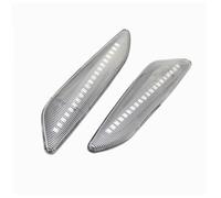 Luci Laterali Auto Lampada Indicatori Direzione 2 Pezzi Per Alfa Per Romeo 147 156 LED Lampeggiante Sequenziale Indicatore Direzione Laterale(Dynamic Crystal)