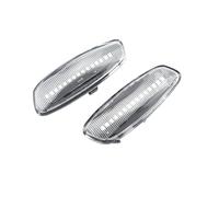 Luci Laterali Auto Lampada Indicatori Direzione 2 Pezzi Per Citroen Per C3 Per C4 Per C5 Per DS3 Led Indicatore Laterale Dinamico Indicatore Direzione Lampeggiante Sequenziale(Dynamic Crystal Type)