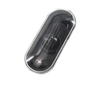 Luci Laterali Auto Lampada Indicatori Direzione 2 Pezzi Per Vw Per Golf 4 Per Mk4 Per Bora Car Side Marker Light Shell Indicatore Direzione Spie Luminose(2Pcs Black)