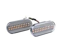 Luci Laterali Auto Lampada Indicatori Direzione 2 Pz Per Octavia Per 1U 1996-2010 Led Dinamico Indicatore Laterale Disabilita Luce Segnale Sequenziale Lampeggiante(Crystal white)
