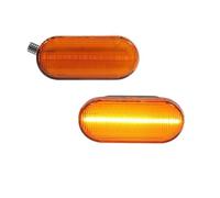 Luci Laterali Auto Lampada Indicatori Direzione 2X Per Seat Per Ibiza Per T5 Indicatore Luminoso Indicatore Direzione Laterale LED(Yellow NO Dynamic)