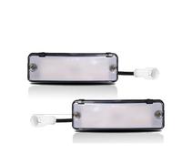 Luci Laterali Auto Lampada Indicatori Direzione Per 4Runner Per Pickup 1984-2019 Gruppo Luci Indicatori Di Direzione Anteriori Luci Indicatori Di Direzione DRL Luce Di Parcheggio(Milky White)