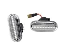 Luci Laterali Auto Lampada Indicatori Direzione Per Benz Per Smart Per Fortwo LED Dynamic Side Marker Indicatore Direzione(Dynamic Smoked)