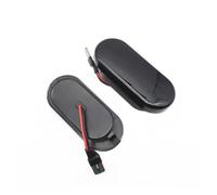 Luci Laterali Auto Lampada Indicatori Direzione Per C-Max Per Fiesta Per Focus Per MK2 Per Fusion Per Galaxy Luce Posizione Laterale A LED Dinamica Indicatore Luminoso(Smoked black)