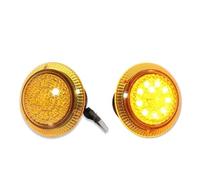 Luci Laterali Auto Lampada Indicatori Direzione Per Ford Per Transit Per Connect 2010-2021 Luci Di Segnalazione Laterali Per Paraurti Anteriore Auto A LED Luce Parafango Allargata(Yellow Lens)