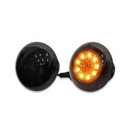 Luci Laterali Auto Lampada Indicatori Direzione Per Ford Per Transit Per Connect 2010-2021 Luci Di Segnalazione Laterali Per Paraurti Anteriore Auto A LED Luce Parafango Allargata(Smoked Lens)