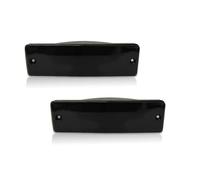 Luci Laterali Auto Lampada Indicatori Direzione Per Nissan Per Pathfinder Per D21 Per Hardbody 1988-1997 Paraurti A LED Indicatore Di Direzione Luce Di Marcia Diurna(Smoked Lens)