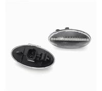 Luci Laterali Auto Lampada Indicatori Direzione Per Peugeot Per 307 Per 206 Per 407 Per 107 Indicatori Direzione A LED Luci Posizione Laterali Lampada Lampeggiante(Dynamic Crystal)