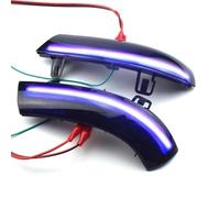 Luci Laterali Auto Lampada Indicatori Direzione Per Superb Per B5 2002 2003 2004 2005 2006 2007 2008 Luce Segnale Svolta A LED Per Specchietto Laterale Che Scorre Dinamica(Blue-Yellow)