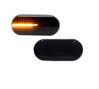 Luci Laterali Auto Lampada Indicatori Direzione Per VW Per Bora Per Golf Per Lupo Per Passat Per Polo Led Dynamic Side Marker Light Indicatore Direzione(Smoke Dynamic)
