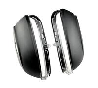 Luci Laterali Auto Lampada Indicatori Direzione Per VW Per Passat Per B7 Per CC Per Scirocco LED Indicatori Direzione Dinamici Lampeggiante Sequenziale Indicatore Luminoso Laterale(Crystal white)
