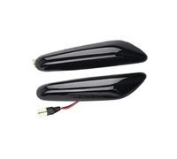 Luci Laterali Per Auto Per 1 3 5 Serie E46 E60 E61 E81 E82 E87 E88 E90 E91 E92 E93 Per X1 E84 Per X3 E83 2x Dynamic Fender Light Indicatore Laterale(Dynamic Smoked)