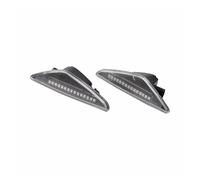 Luci Laterali Per Auto Per BMW X5 E70 X6 E71 E72 X3 F25 2 Pz Indicatore Laterale Luce Dinamica LED Indicatori Di Direzione Lampeggiante Blinke(Crystal)