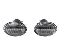 Luci Laterali Per Auto Per Fiat 500 4C Car Dynamic Indicatore Laterale Indicatore Direzione Car Styling Specchietto Retrovisore Per Auto Indicatori Accessori Auto(Dynamic Crystal)