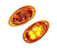 Luci Laterali Per Auto Per Freightliner Per Cascadia 2008-2017 Gruppi Luci Indicatori Di Direzione Laterali Per Camion Con Cabina Anteriore A LED Semi Truck(Amber Lens)