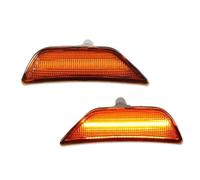 Luci Laterali Per Auto Per Kia Per Gen5 Per K5 Per DLS Per Berlina 2021-2024 Luci Posizione Laterali A LED Per Paraurti Indicatori Di Direzione Laterali Anteriori(Yellow Lens Amber)