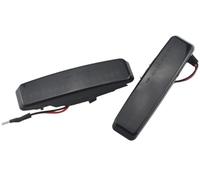 Luci Laterali Per Auto Per La Serie 5 Per 5er E39 1995-2003 Indicatori Direzione Dinamici Luci Posizione Laterali Che Scorre Sequenziale Lampeggiante Car Styling(Smoky black)